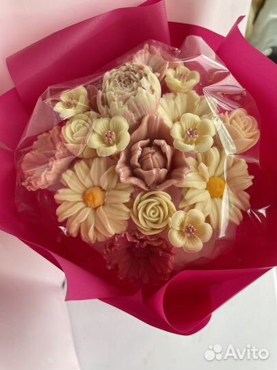 Шоколадные букеты ручной работы