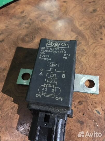 Реле зарядки акб Ford Transit 7