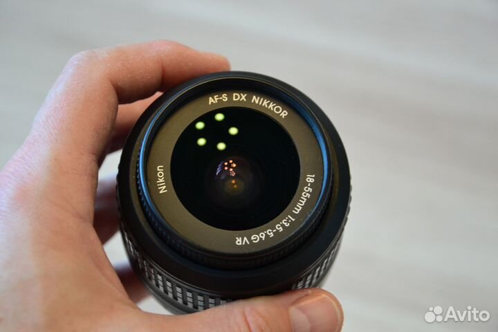 Объектив Nikkor 18-55 mm f/3.5–5.6G VR AF-S DX