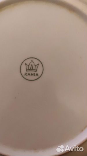Тарелки фарфор гдр Kahla