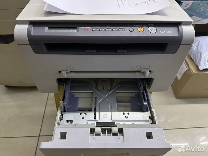 Принтер лазерный samsung - 4200.,ч/б
