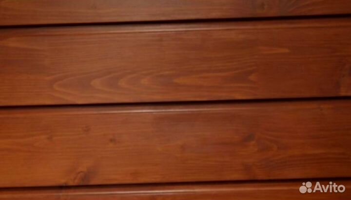 Имитация бруса крашеная. Сосна А-В