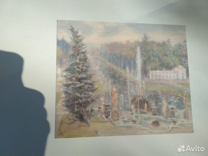 Авторская картина пастелью 