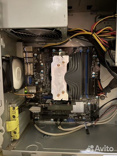 Офисный компьютер с процессором intel core