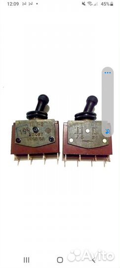 Переключатели тв1-2, и тв1-4