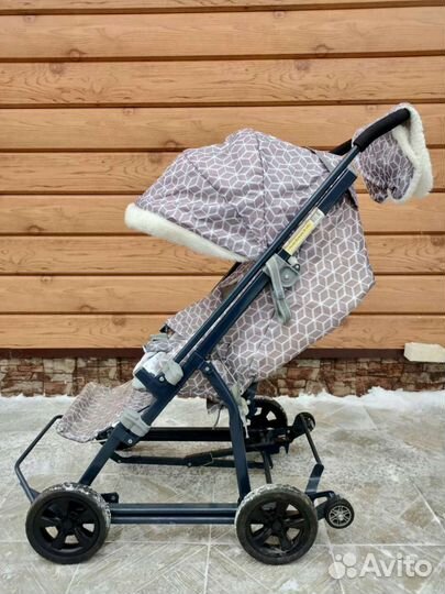 Коляска-санки 