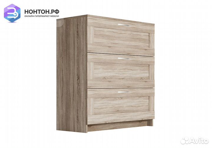 Комод Сириус дуб сонома 3 ящика