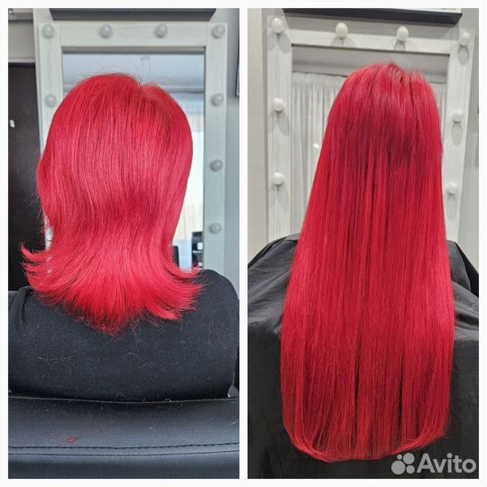 Модель на наращивание волос