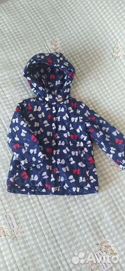 Демисезонный костюм для девочки р 98
