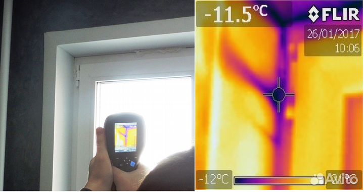 Тепловизор - Ковров, приём квартир в новостройках