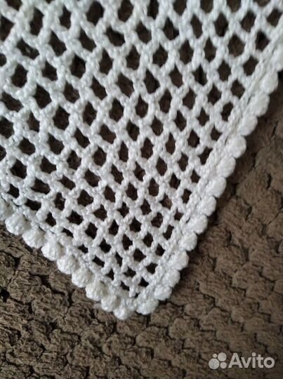 Косынка вязанная крючком