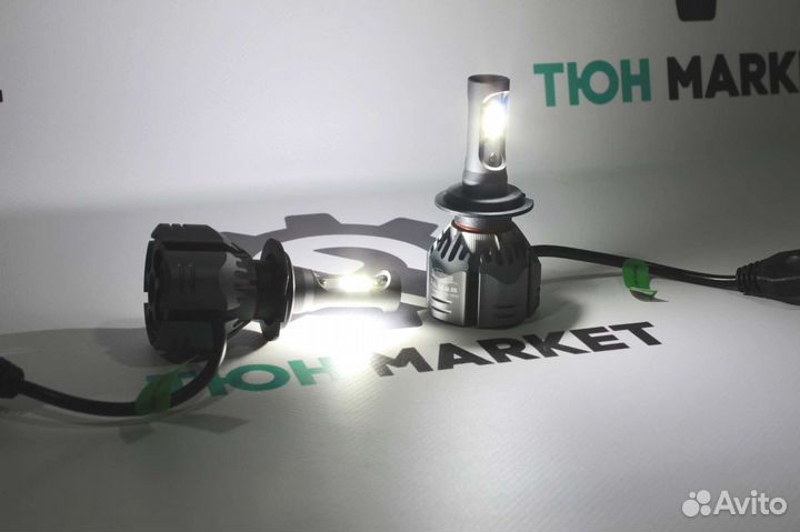 Светодиодные A6 LED лампы H7 Sal-man