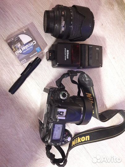 Комплект NikonD90+ объективы, фильтр, сумка