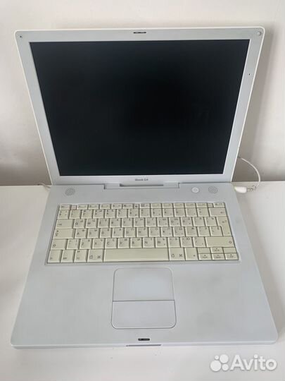 Ноутбук раритет iBook G4
