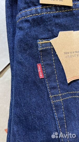 Джинсы мужские Levis 501 классика темно-синий