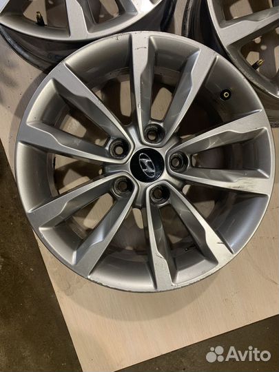 Оригинальные литые диски hyundai/kia r16