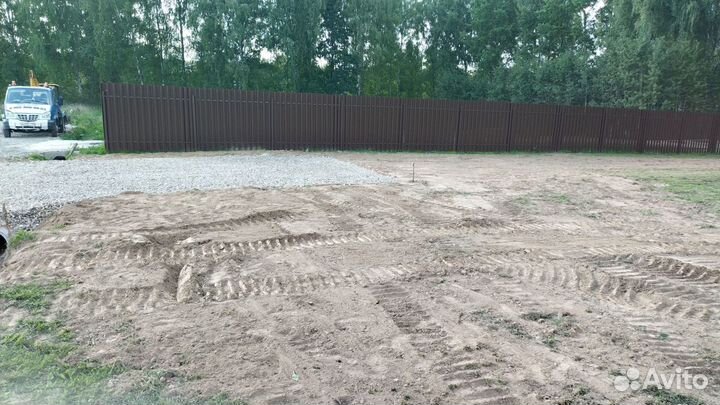 Вспашка земли Выравнивание участка Культивация
