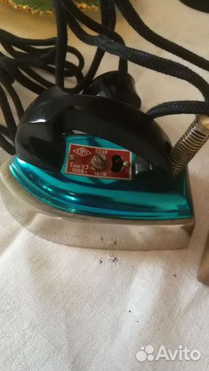 Утюг дорожный СССР