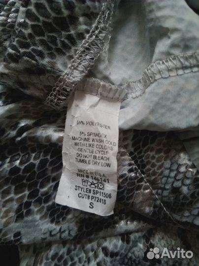 Леггинсы принт змея питон, usa