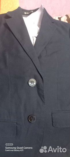 Школьный костюм темно синий