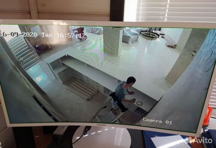 Видеонаблюдение с установкой