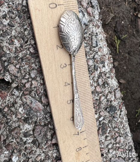 Серебряная маленькая ложечка 925 Россия