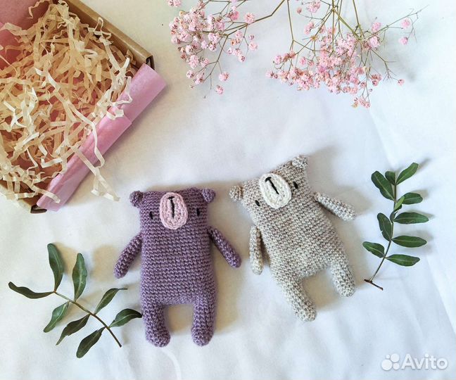 Мишка Антистресс игрушка