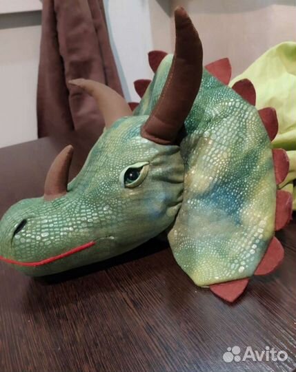 Костюм динозавра трицератопс