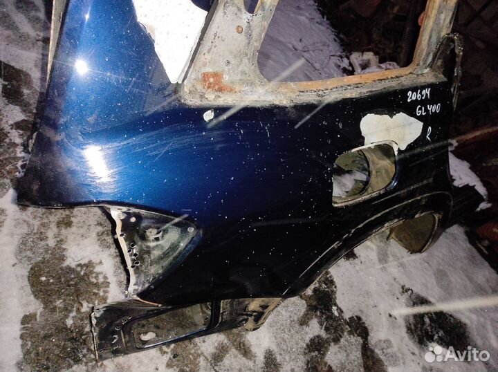 Крыло заднее правое Mercedes Benz GL-Class X166