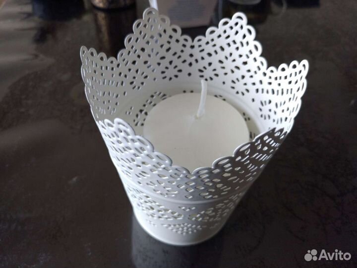 Свечи восковые разные 8 шт