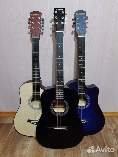 Акустическая гитара новая