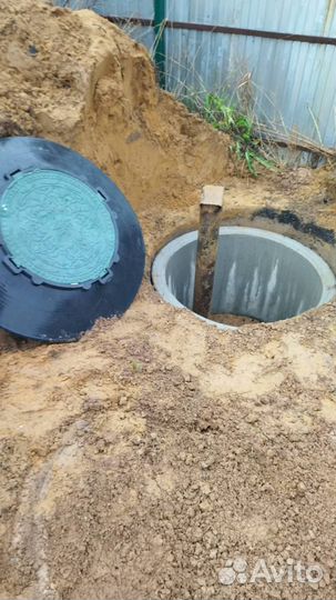 Септик из бетонных колец септик и колец