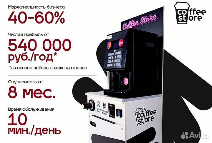 Кофейный аппарат самообслуживания