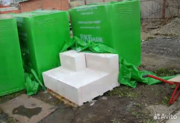 Газобетонные блоки от 7 кубов
