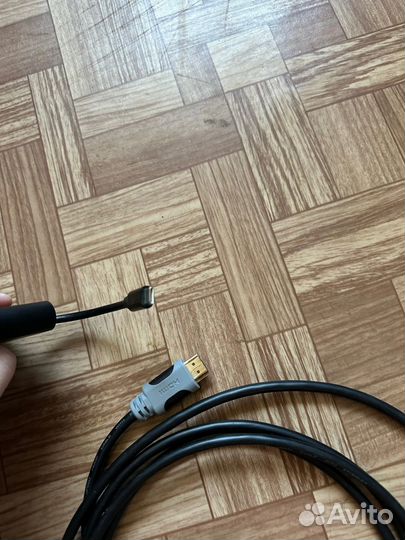 Переходник с type-c на hdmi, vga, mini jack