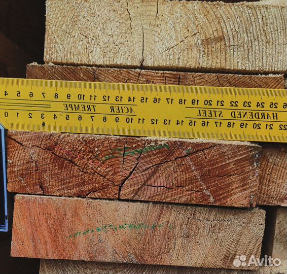 Строганная лиственница: доски 40x170 мм, готовы дл