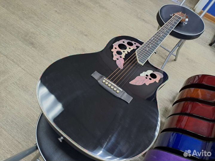 Гитара электроакустическая с подключением