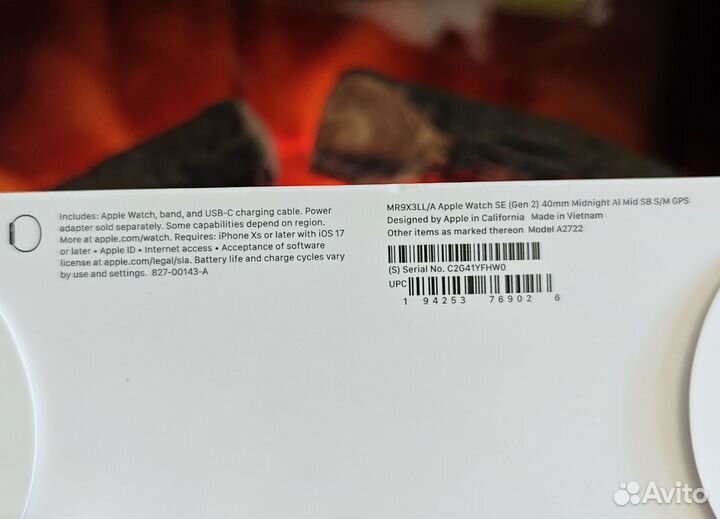 Apple watch SE 2 2022 40mm черные