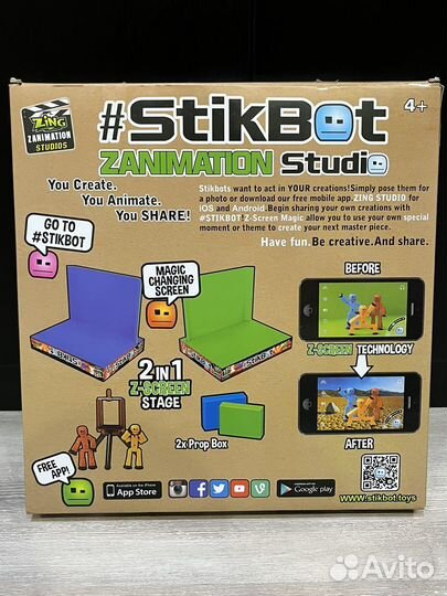 Игровой набор StikBot Studio