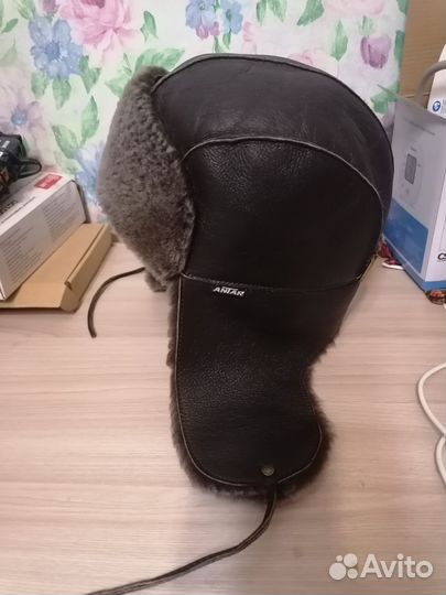 Шапка ушанка antar кролик