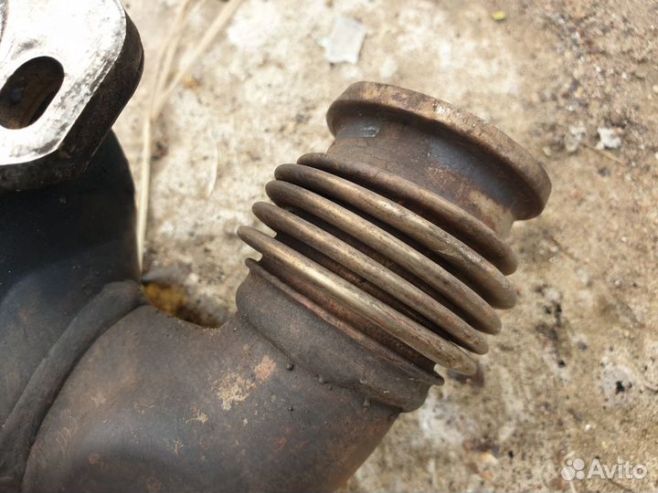 Выпускной коллектор левый vw touareg v10 tdi AYH