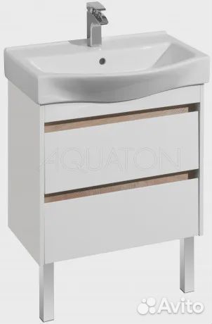 Тумба с раковиной aquaton (Акватон) 1a2488k0nt010