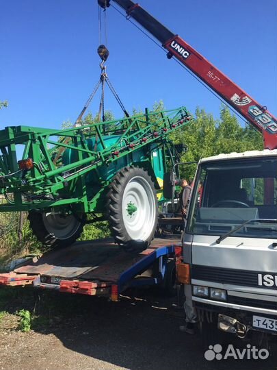 Аренда и услуги манипулятора, стрела 7 м, борт 5.9 т, 9.4 м