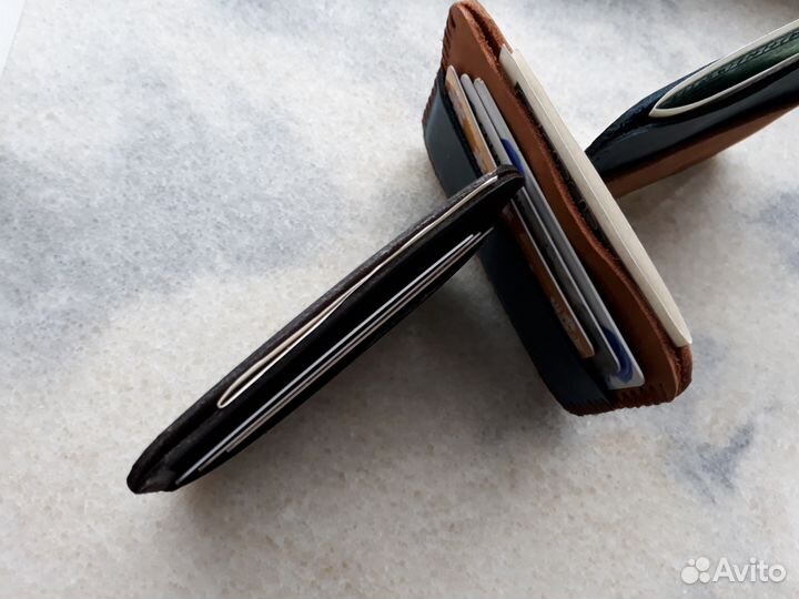 Картхолдер из натуральной кожи. Ручная работа