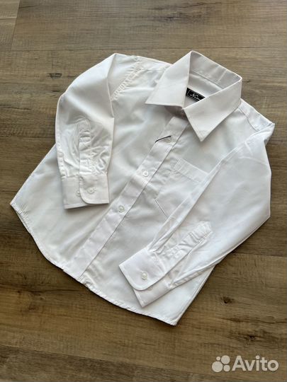 Рубашка классическая новая на 2, 4, 5, 12 лет