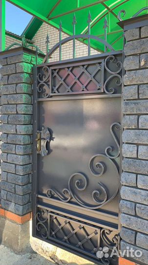 Ворота кованые