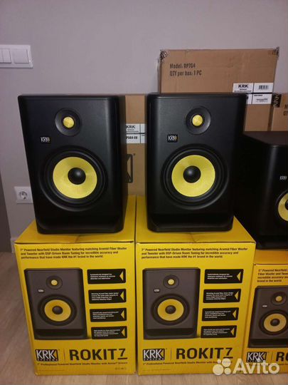 Студийные мониторы KRK Rokit 5 G4, KRK Rokit 7 G4