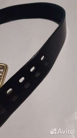 Мужской кожаный ремень ручной работы