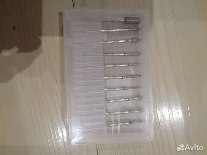 Набор алмазных фрез для аппаратного маникюра