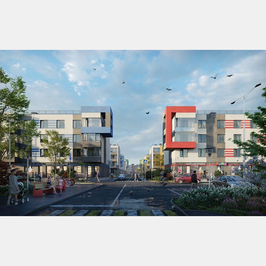 2-к. квартира, 62,5 м², 2/4 эт.